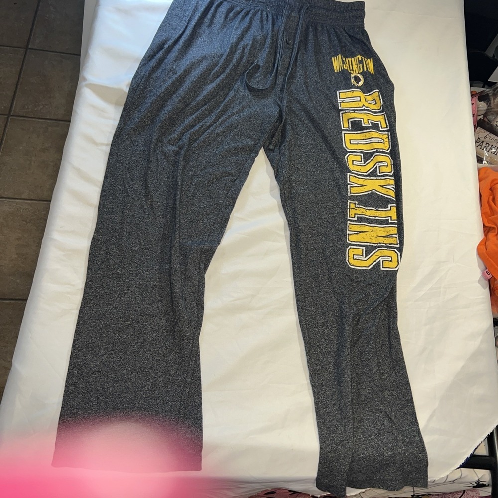 Vintage Washington Redskins‎ Sweatpants Medium Grey NFL Football 90s  376